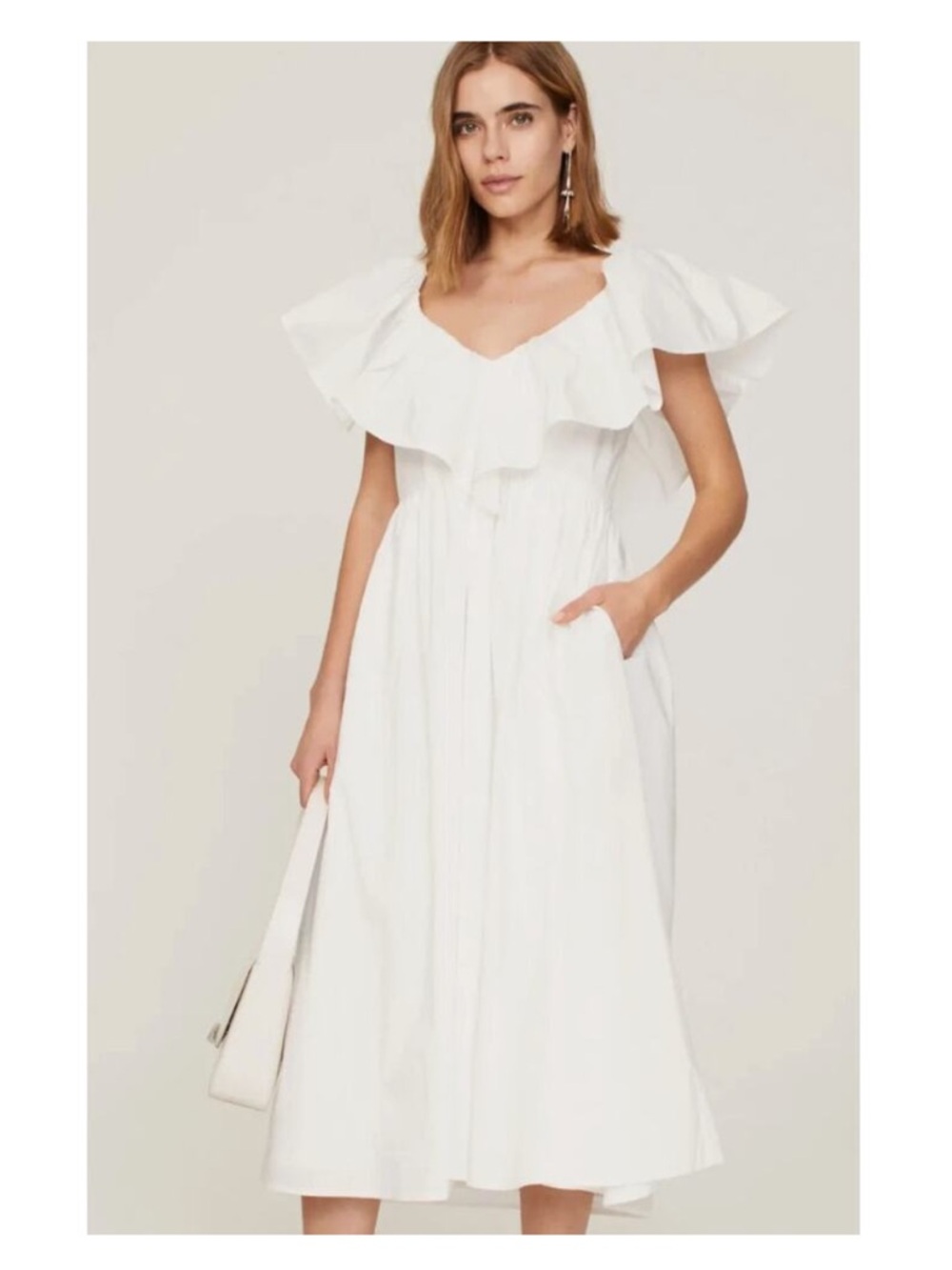Adam Lippes Collective midi dress